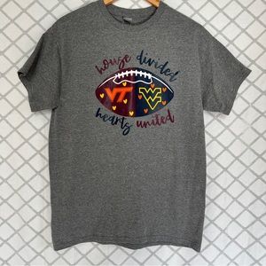 Virginia Tech / West Virginia University House Divided T-Shirt